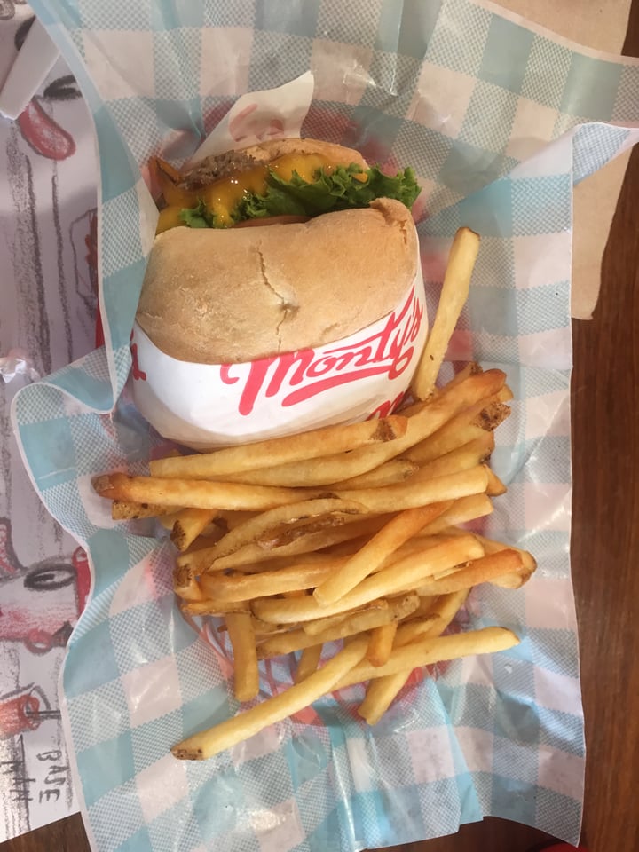 photo of Monty's Good Burger Single Burger shared by @heavenorspace on  28 Mar 2020 - review