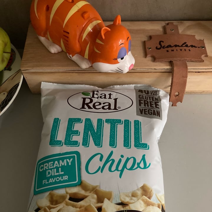 photo of Eat Real Creamy dill lentil chips shared by @ctfloof on  17 Jun 2022 - review