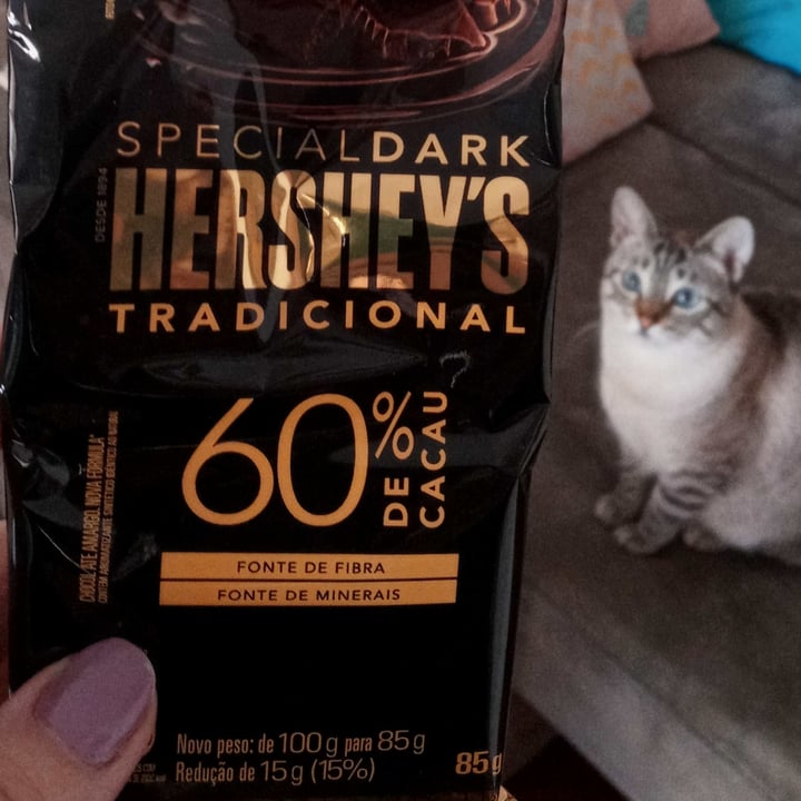 photo of Hershey's Special Dark Chocolate Tradicional 60% de Cacau shared by @luluca on  22 Oct 2021 - review