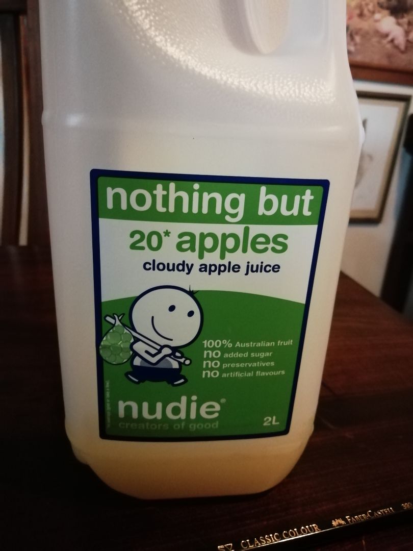 Nothing But Apples (Cloudy Apple Juice) from Nudie Vegan Product