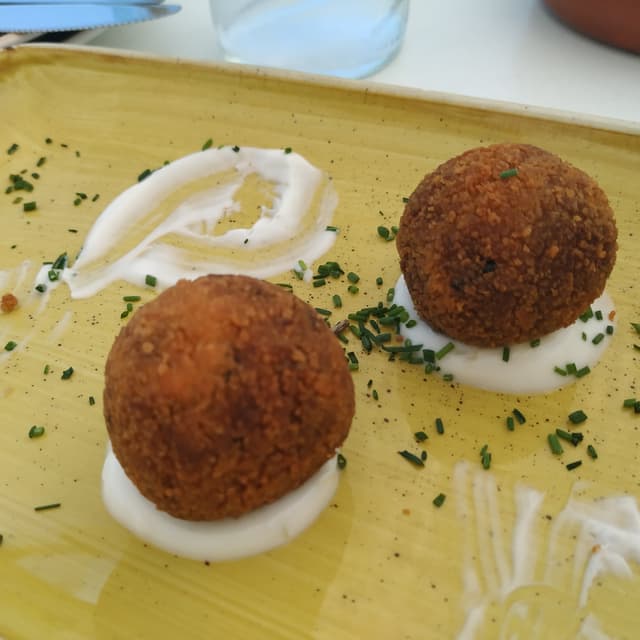 Foto del plato “Croquetas de setas”