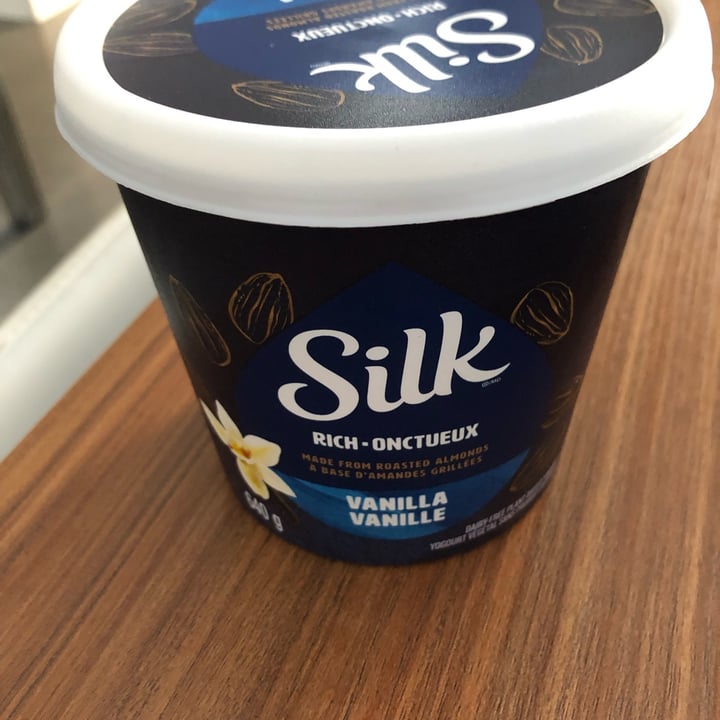 review photo of Silk Roasted Almond Vanilla Yogurt shared by @levjul01 on 19 Dec 2021 - review