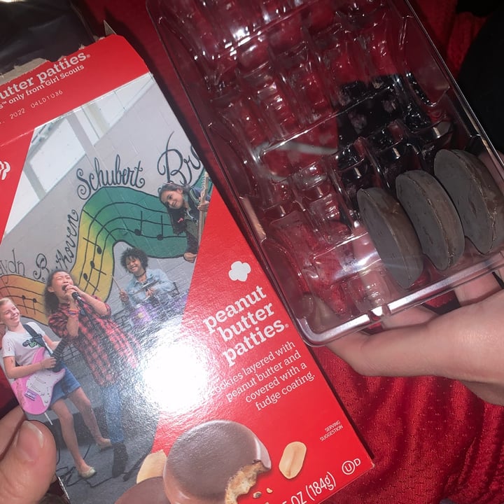 photo of Girl Scout Cookies Peanut Butter Patties shared by @atwilley on  25 Feb 2022 - review