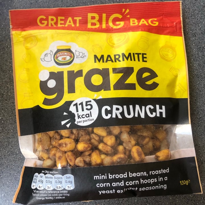 photo of graze Marmite Crunch shared by @jennieelouise on  23 Aug 2021 - review