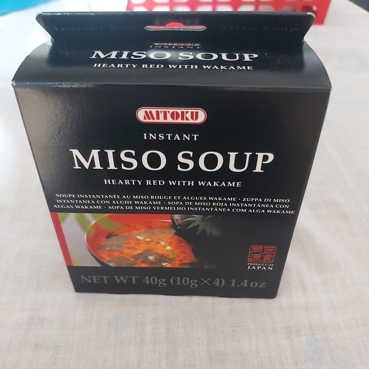 photo of Mitoku Instant Miso Soup shared by @martaanna on  16 Apr 2022 - review