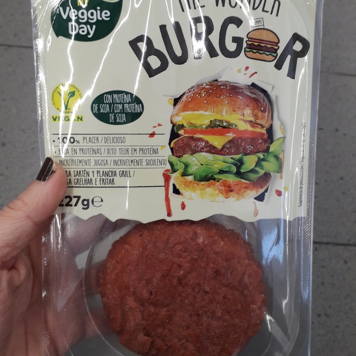 photo of My veggie day Hamburguesa shared by @noun on  22 Feb 2022 - review