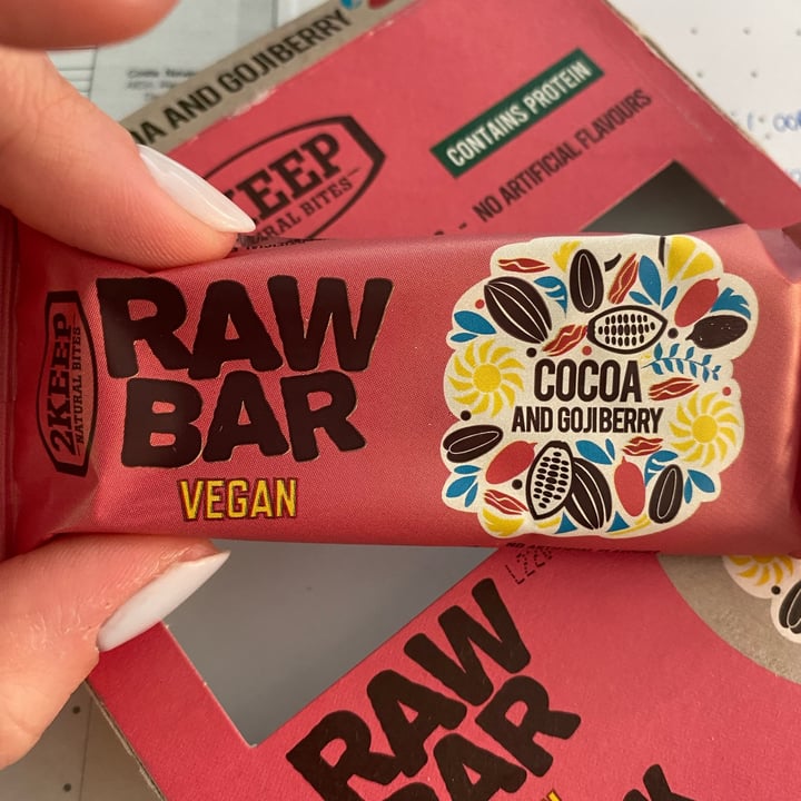 photo of 2 keep natural bites Cocoa and gojiberry shared by @martinab92 on  07 May 2022 - review
