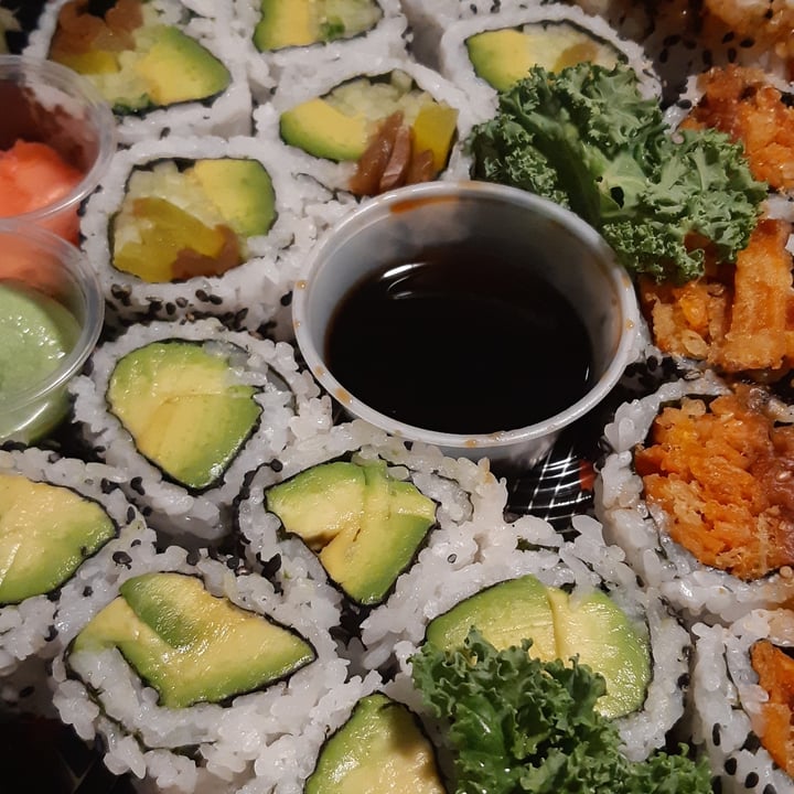 photo of Mi-Ne Sushi Veggie Rolls, Sweet Potato Rolls, Avocado Cucumber Rolls shared by @jacswellness on  20 Feb 2021 - review