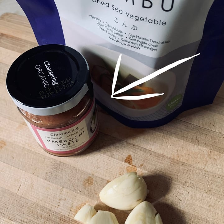 review photo of Clearspring Umeboshi Paste shared by @rosaliemelin on 12 Jun 2020 - review