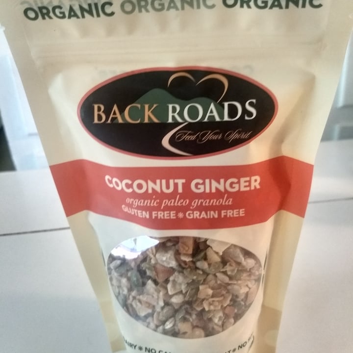 photo of Back Roads Food Company Coconut Ginger Organic Paleo Granola shared by @chrsull on  26 Jun 2021 - review