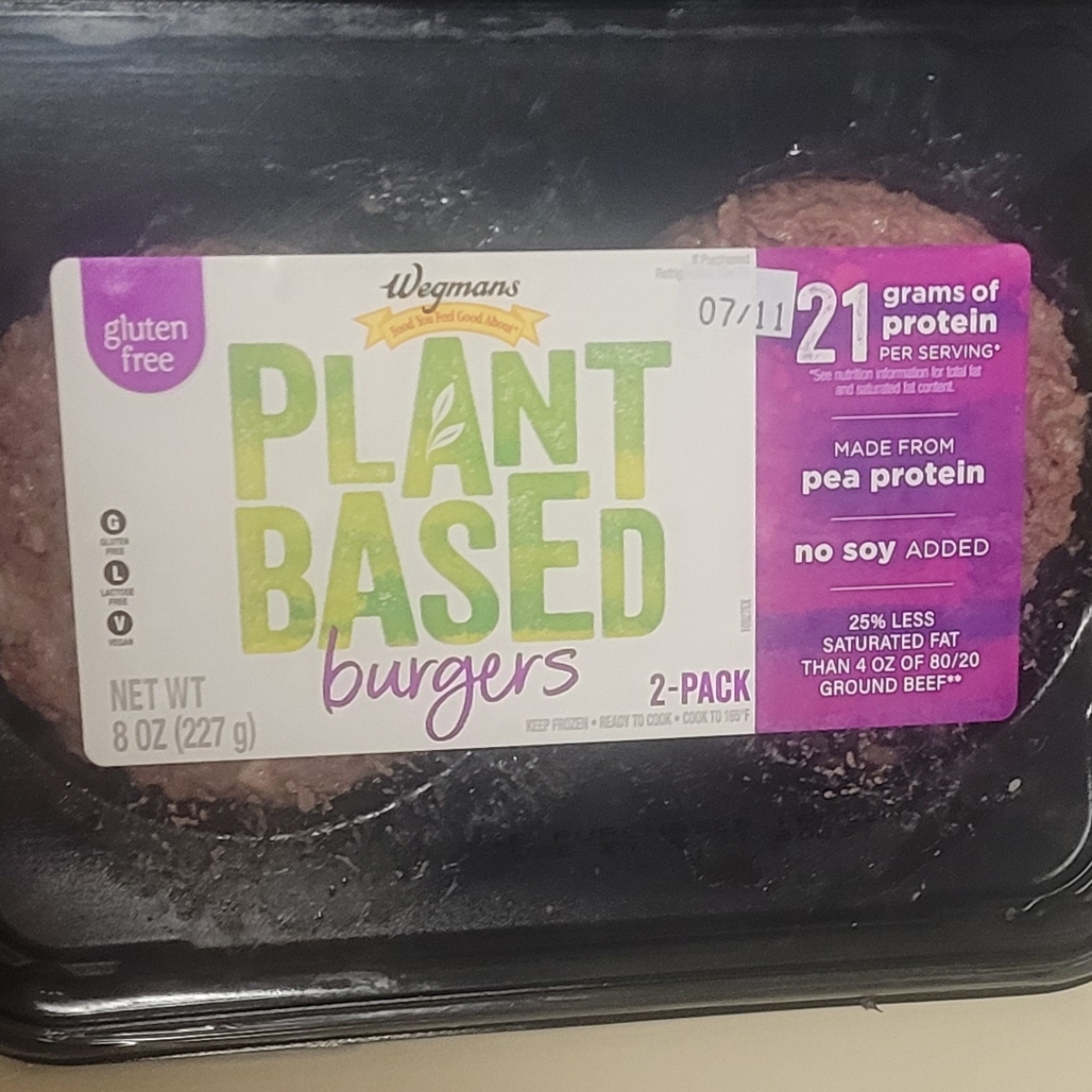 Plant Based Burgers from Wegmans - Vegan Product Reviews & Ratings ...