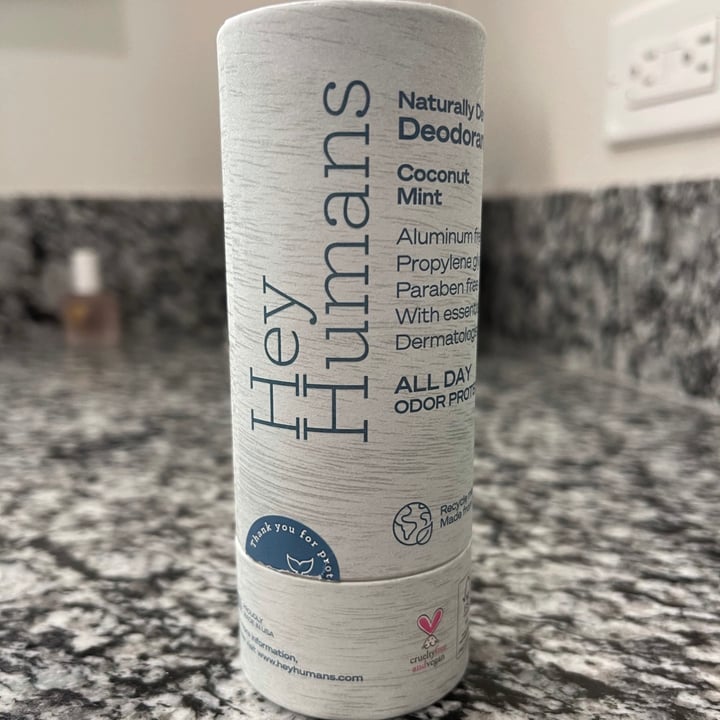 photo of Hey Humans Naturally Derived Deodorant shared by @sangria on  27 May 2021 - review