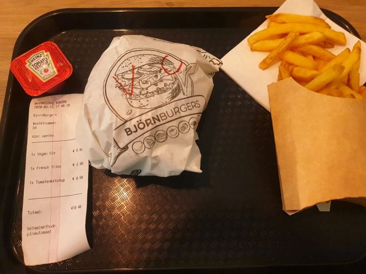 review photo of BJÖRN BURGERS | 100% vegetarisch Ole Burger shared by @robis on 12 Feb 2020 - review