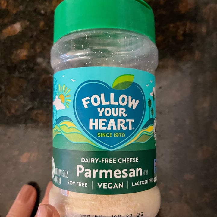 photo of Follow your Heart Parmesan shared by @mfaith on  31 Dec 2021 - review