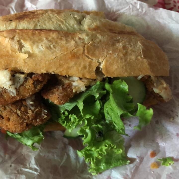 photo of Curcuma Vegano/Vegetariano Lonche De Milanesa De Soya shared by @fibi on  28 Apr 2020 - review