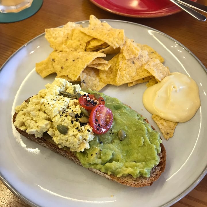 review photo of Well Loft Tofu Avocado Toast shared by @ameliaaa on 21 Dec 2020 - review