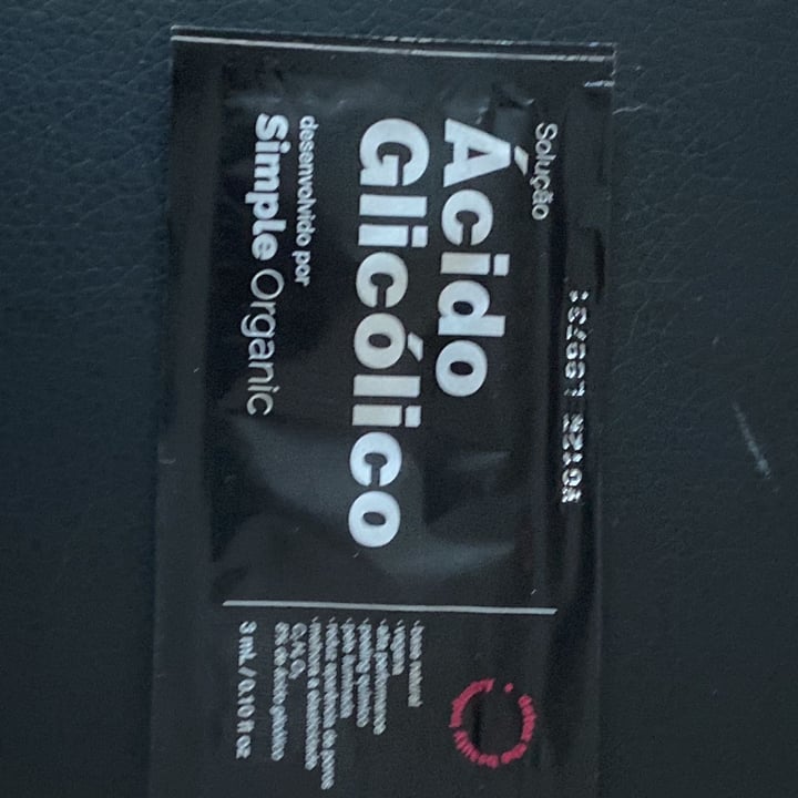 photo of Simple Organic Ácido glicólico shared by @vantanese on  21 Aug 2022 - review