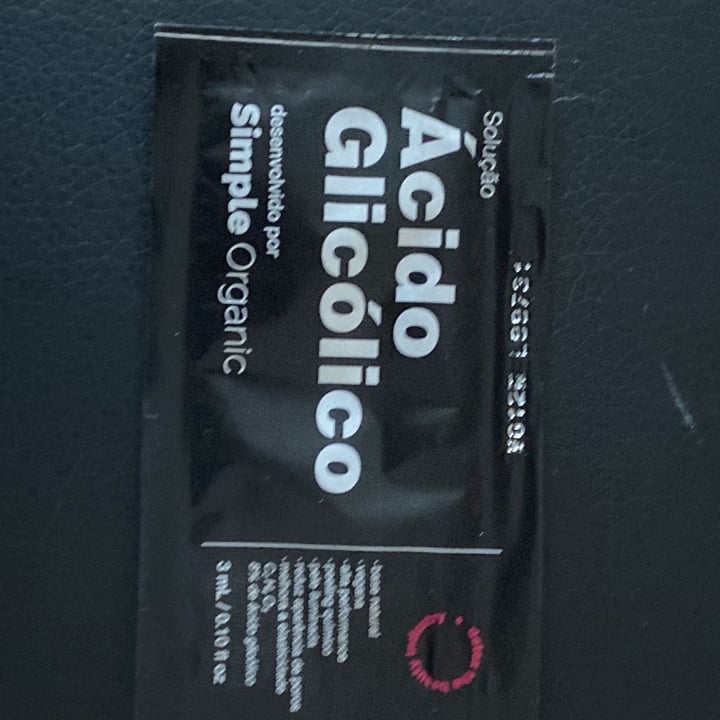 review photo of Simple Organic Ácido glicólico shared by @vantanese on 21 Aug 2022 - review