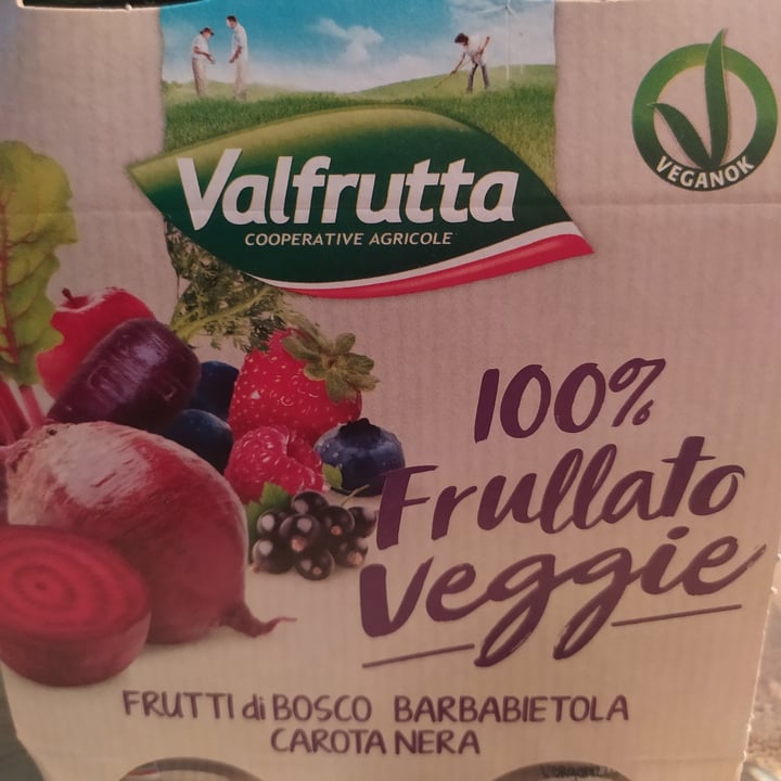 photo of Valfrutta 100% Frullato Veggie Frutti di Bosco Barbabietola Carota Nera shared by @pripry on  09 Sep 2021 - review