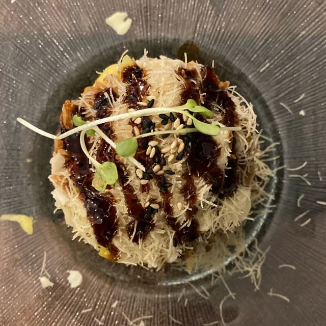 Foto del plato “Tartare di avocado”