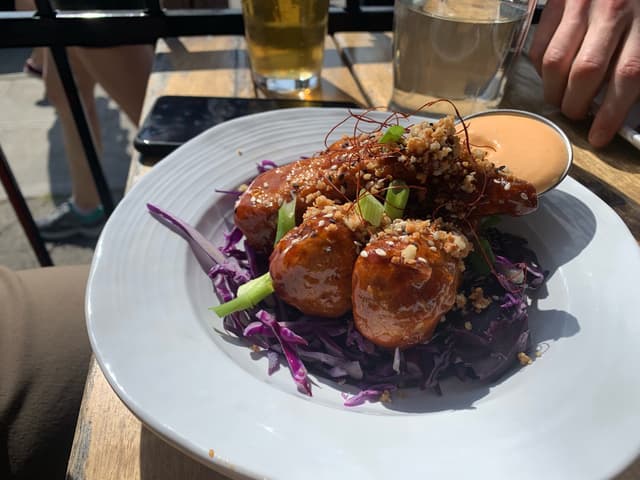 「Thai Chick’n Drummies」の料理の写真