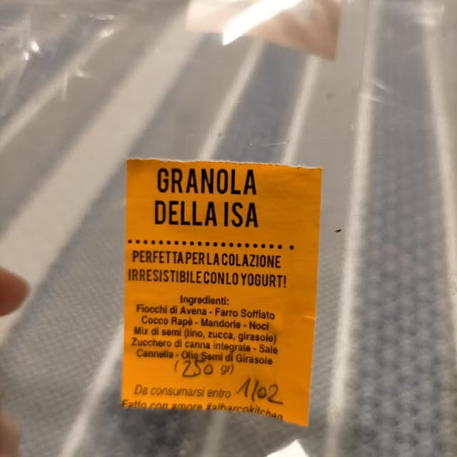 Photo of the dish “Granola Della Isa”