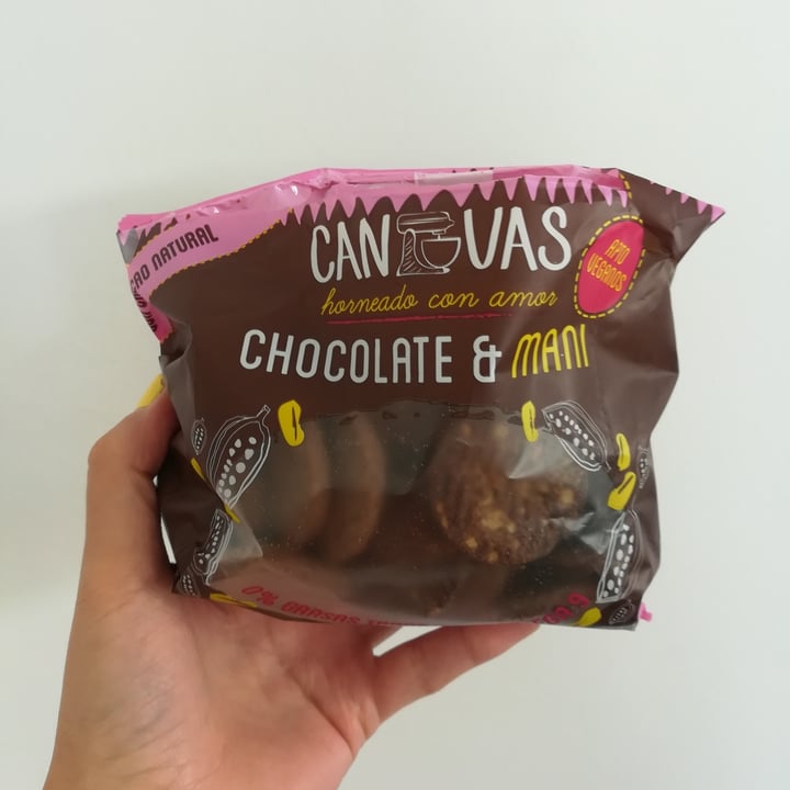 photo of Canvas Galletita de chocolate y maní shared by @juliastepanenko on  30 Oct 2021 - review
