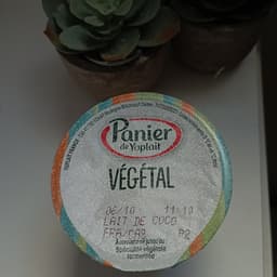 Panier de yoplait