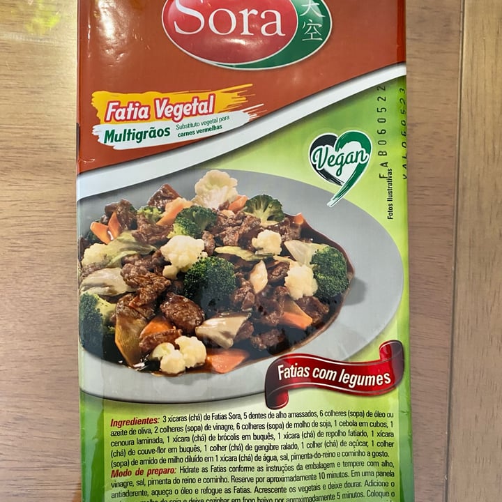 photo of Sora Fatia Vegetal Multigrãos shared by @vansofia on  31 Jul 2022 - review