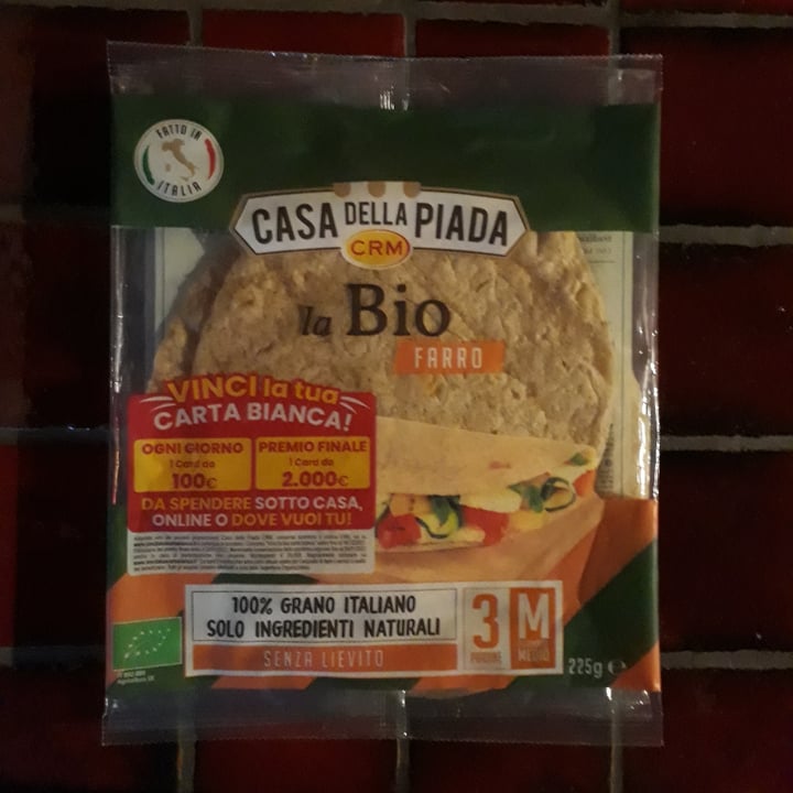 photo of Casa della piada crm La bio  Farro shared by @francesca79 on  02 Apr 2022 - review