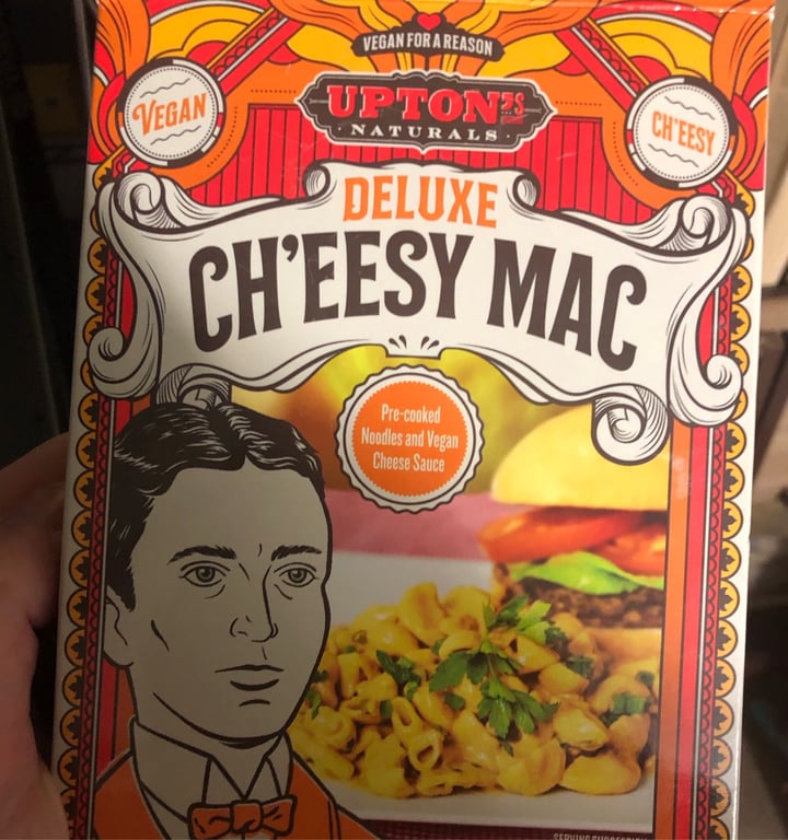 photo of Upton's Naturals Ch'eesy Mac shared by @jacobunger on  22 Aug 2021 - review