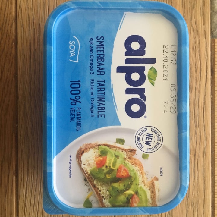 photo of Alpro Soya butter shared by @zsoffmeszaros on  03 Sep 2021 - review