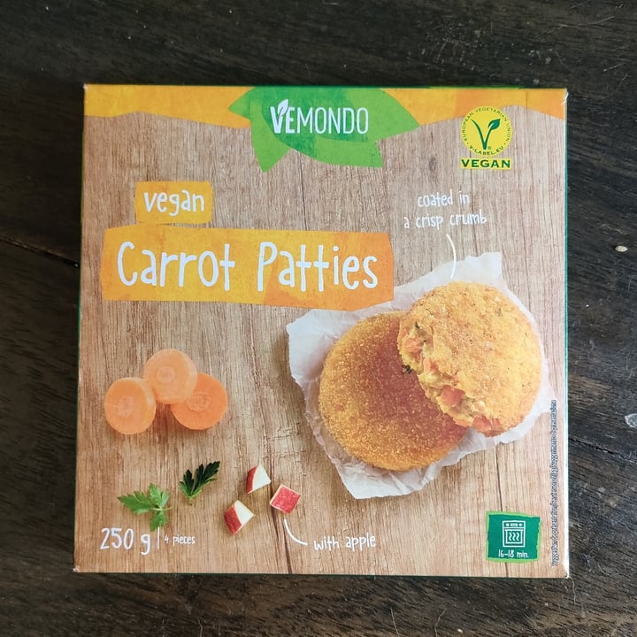 photo of Vemondo Vegan carrot patties shared by @irene80 on  05 Jun 2022 - review