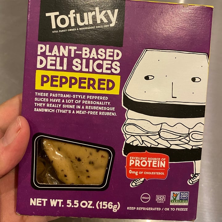 review photo of Tofurky Plant-Based Deli Slices Peppered shared by @montgommmery on 07 Jun 2021 - review