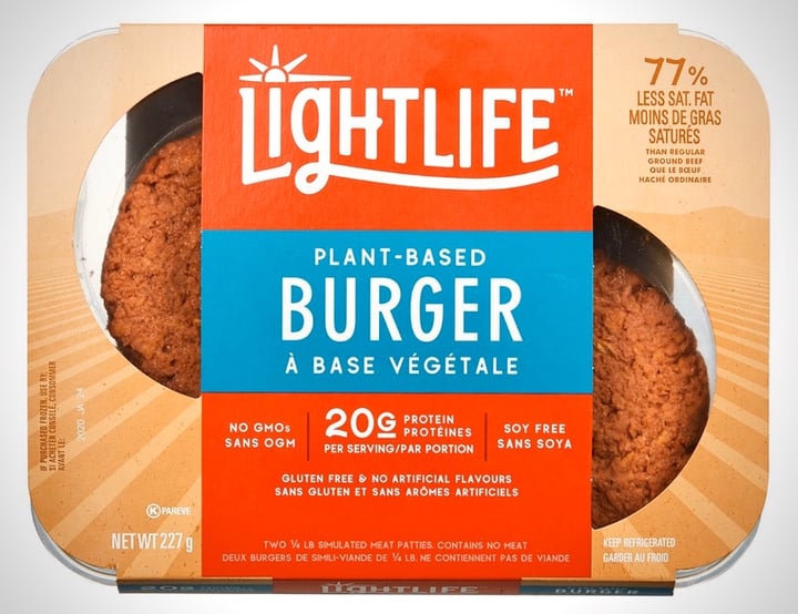 photo of Lightlife Plant Based Burgers shared by @raffi on  11 Mar 2020 - review