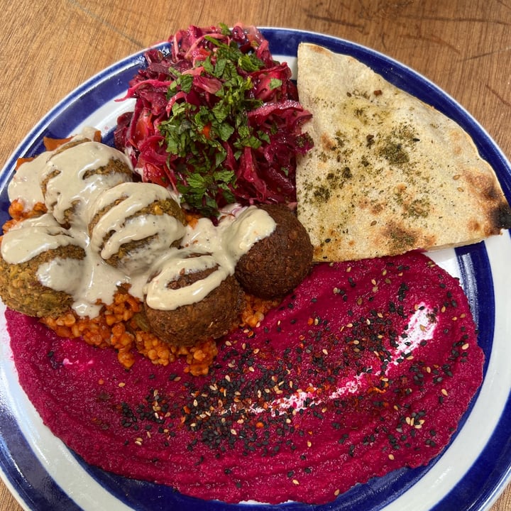 review photo of Restaurant Shabada piatto falafel shared by @moccymoccy on 28 Jul 2022 - review