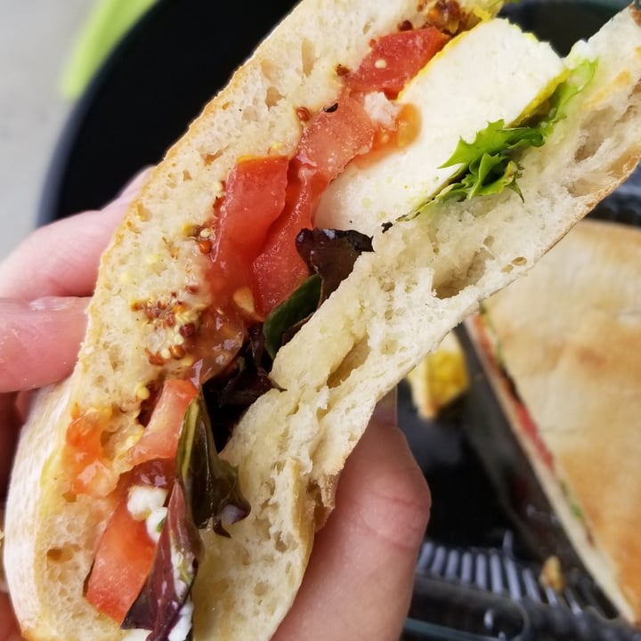 photo of Cafe la Vie Breakfast Sandwich shared by @veganonvanisle on  07 Jun 2020 - review