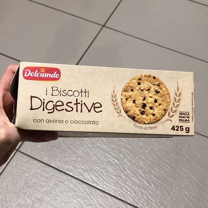 review photo of Dolciando Biscotti Digestive Con Avena E Cioccolato shared by @violino on 03 Dec 2022 - review