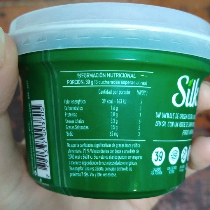 photo of Silk Untable De Cajú Sabor Ciboulette shared by @rutistecnocolor on  29 May 2021 - review