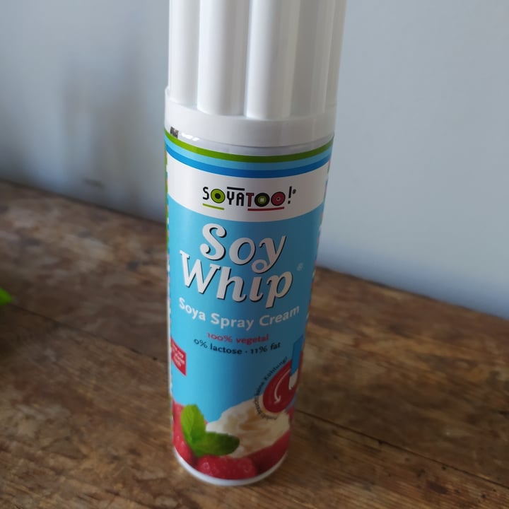 photo of Soyatoo! Soy whip shared by @sisvegan on  17 May 2022 - review