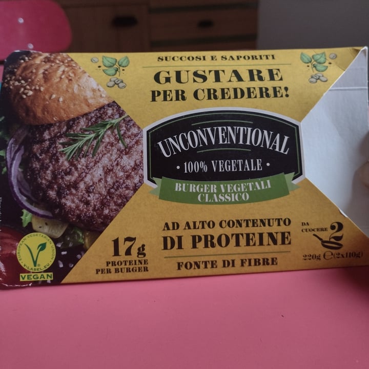 review photo of Unconventional Burger Vegetale Classico - Classic Burger shared by @eni on 14 Sep 2022 - review