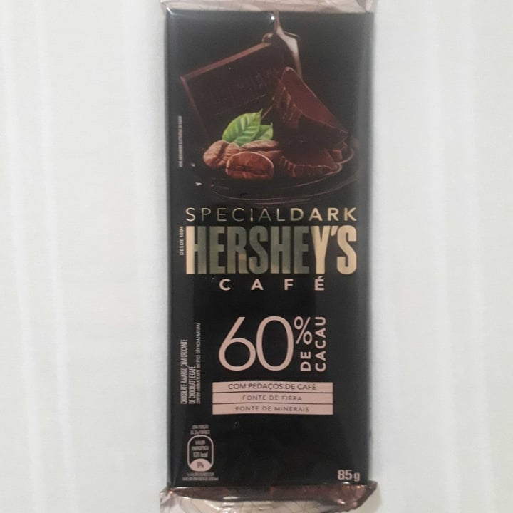 photo of Hershey's Special dark 60% Cacau Sabor Café shared by @kelly34 on  07 May 2022 - review