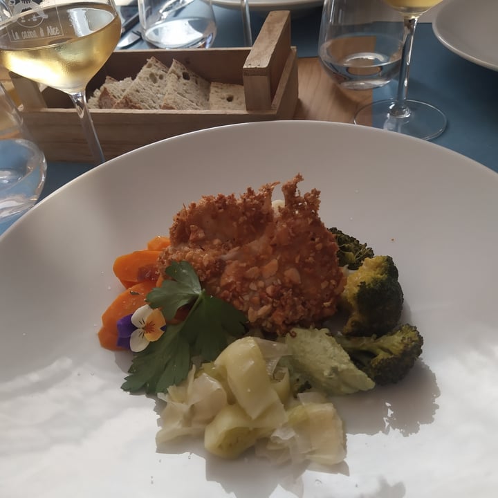 photo of Ristorante La Casina di Alice Vegan mozzarella shared by @glorypotipoti on  31 Oct 2021 - review