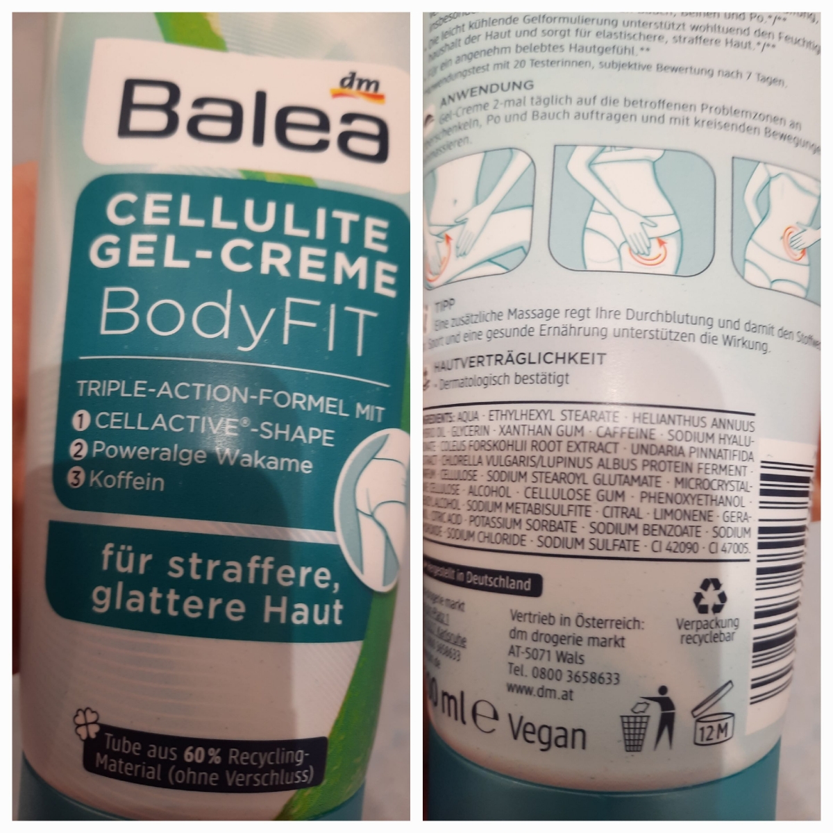 Dm balea Cellulite Gel-Creme BodyFit Reviews | abillion
