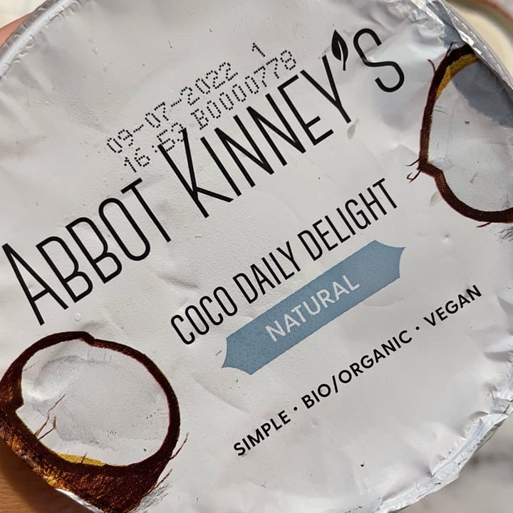 photo of Abbot Kinney’s Coco Daily Delight Natural  shared by @aocchiodablanche on  22 Jun 2022 - review