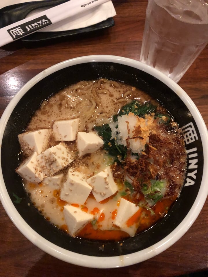 review photo of JINYA Ramen Bar Spicy Creamy Vegan Ramen shared by @livingcaroline on 24 Oct 2019 - review