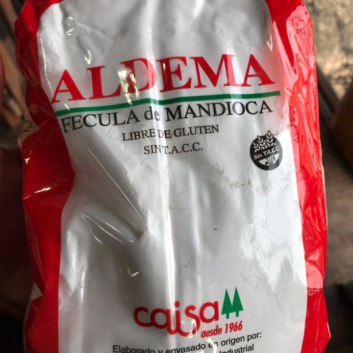 photo of Aldema Fécula de mandioca shared by @manuantiespecista on  21 Jun 2022 - review
