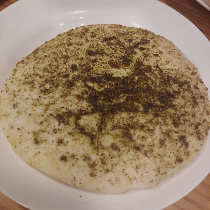 photo of Pita Bakery Zaatar pita shared by @vegananu on  20 Jan 2021 - review