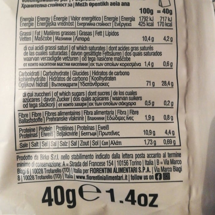 photo of Fiorentini Rice snack rosmarino shared by @unatempestavegana on  24 Apr 2021 - review