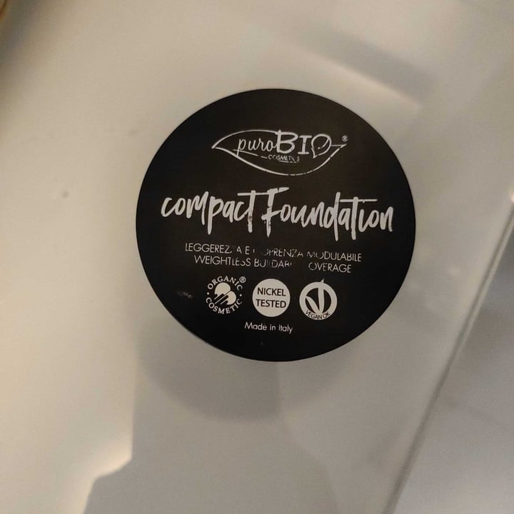 review photo of PuroBIO Cosmetico Compact Foundation shared by @esterc1794 on 15 Apr 2022 - review